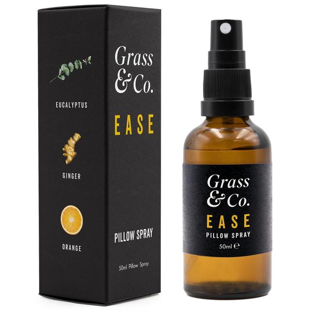 Grass & Co. Ease Eucalyptus Ginger & Orange Pillow Spray   50ml GOODS M&S   