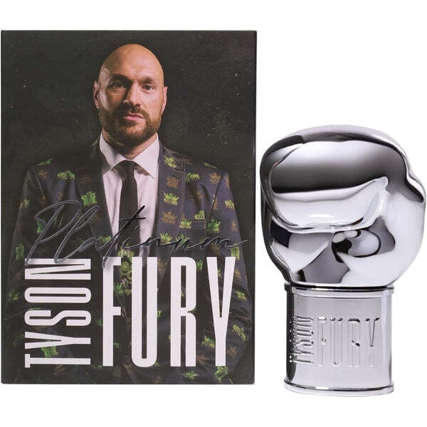 Tyson Fury Platinum Eau de Toilette 100ml, UK version