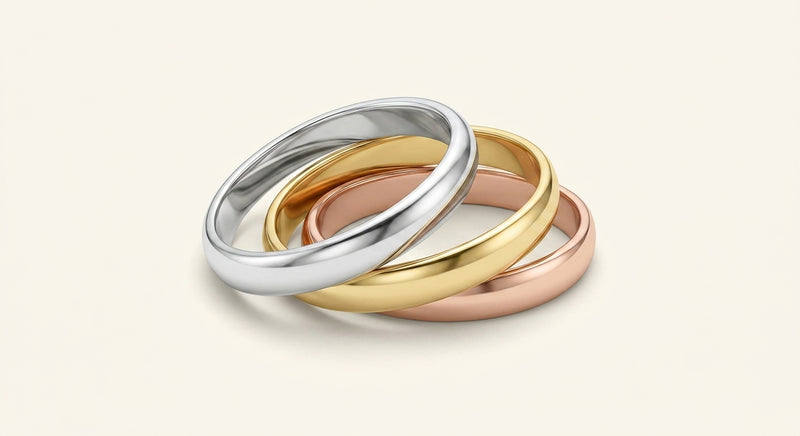 Cartier Trinity large ring 18ct tricolour gold (British brand)