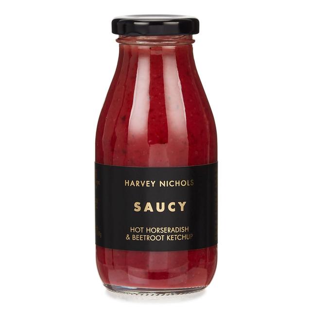 Harvey Nichols Saucy Hot Horseradish and  Beetroot Ketchup   285g