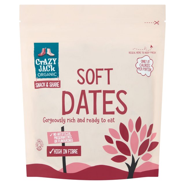 Crazy Jack Organic Soft Dates Ready To Eat   200g GOODS M&S   