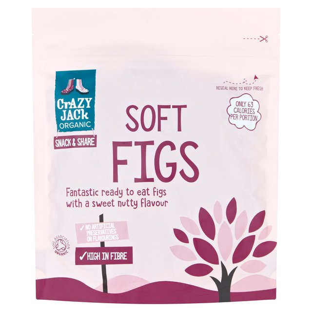 Crazy Jack Organic Soft Figs Ready To Eat   200g GOODS M&S   