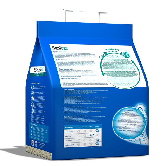 Sanicat Advanced Hygiene Cat Litter   5L