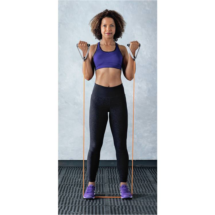 Opti resistance exercise set with three expander tubes (British brand)