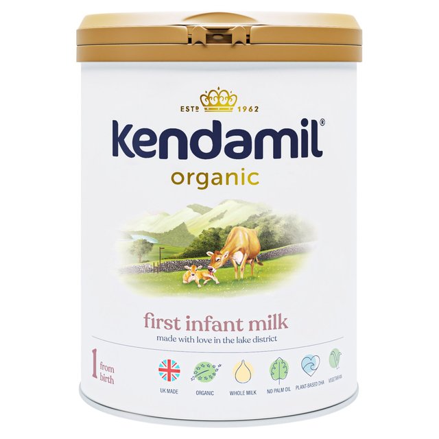 Kendamil Organic 1 First Infant Milk Powder From Birth   800g