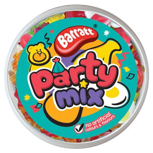 Barratt Party Mix fruit gums 400g (British brand)