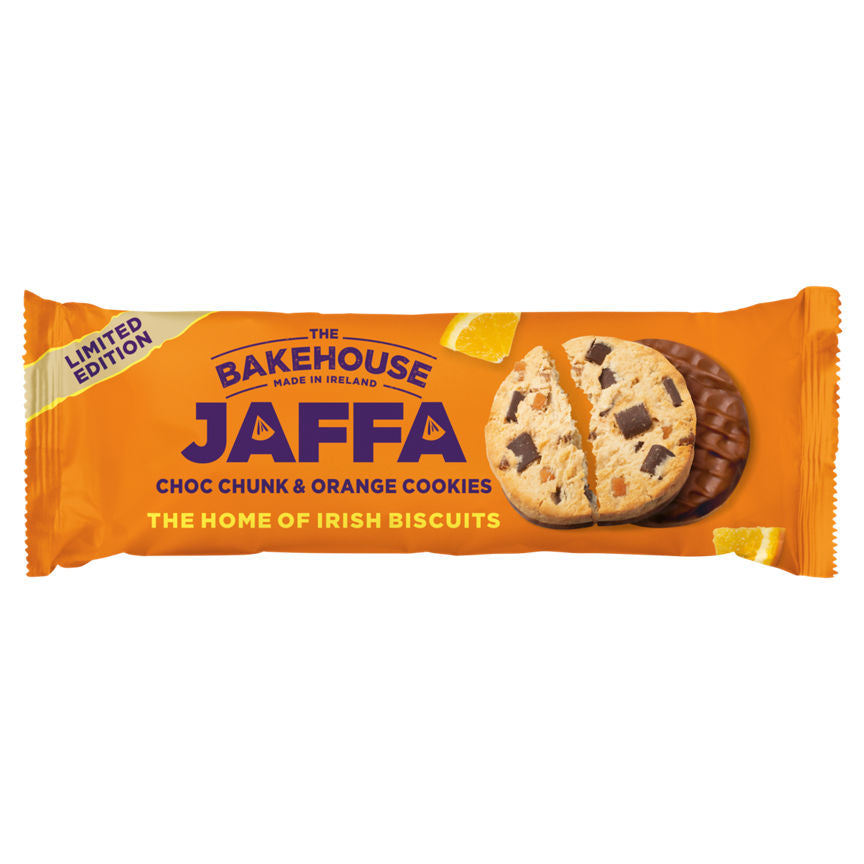 The Bakehouse Limited Edition Jaffa Choc Chunk & Orange Cookies 230g GOODS ASDA   