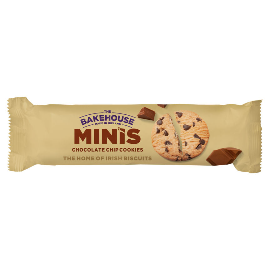 The Bakehouse Minis Chocolate Chip Cookies 200g GOODS ASDA   