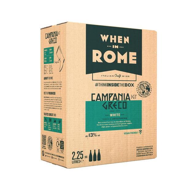 When in Rome White Wine Campania Greco IGT   2.25L