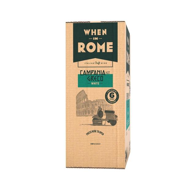 When in Rome White Wine Campania Greco IGT   2.25L GOODS M&S   