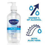 Cuticura Plus Antibacterial Unfragranced Hand Gel 77% Alcohol   500ml GOODS M&S   