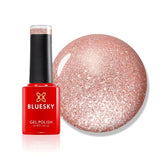 Bluesky gel polish mini You're a Gem light pink glitter - British product