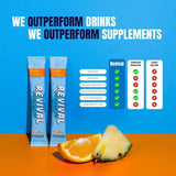 Revival kids multi-vitamin drink orange pineapple 6 pack, imported from the UK