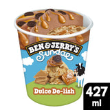 Ben & Jerry's Sundae Dulce De Lish Caramel Ice Cream Tub 427ml GOODS Sainsburys   