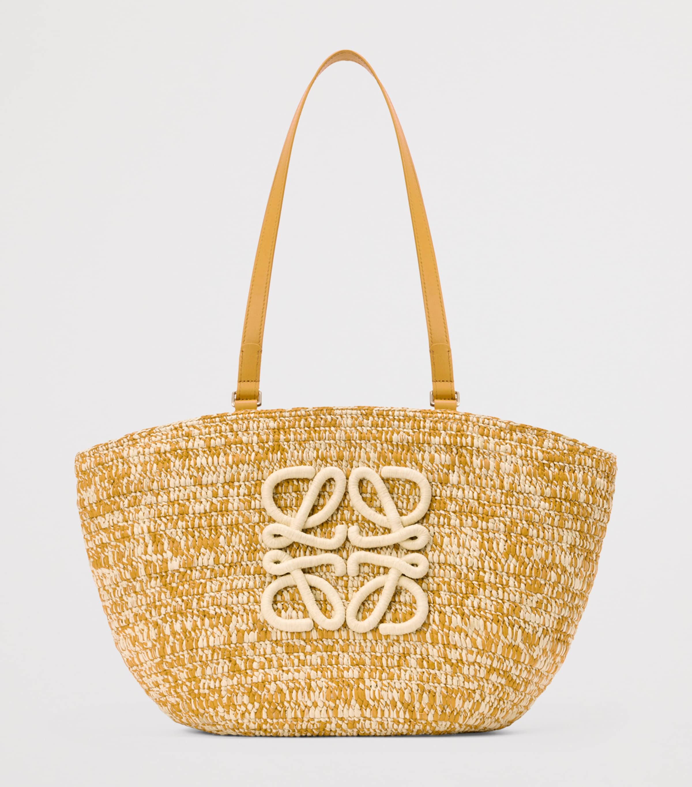 LOEWE raffia basket bag Eclipse Medium, UK version