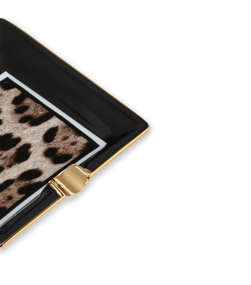 Dolce&Gabbana Casa leopard print porcelain ashtray - British product