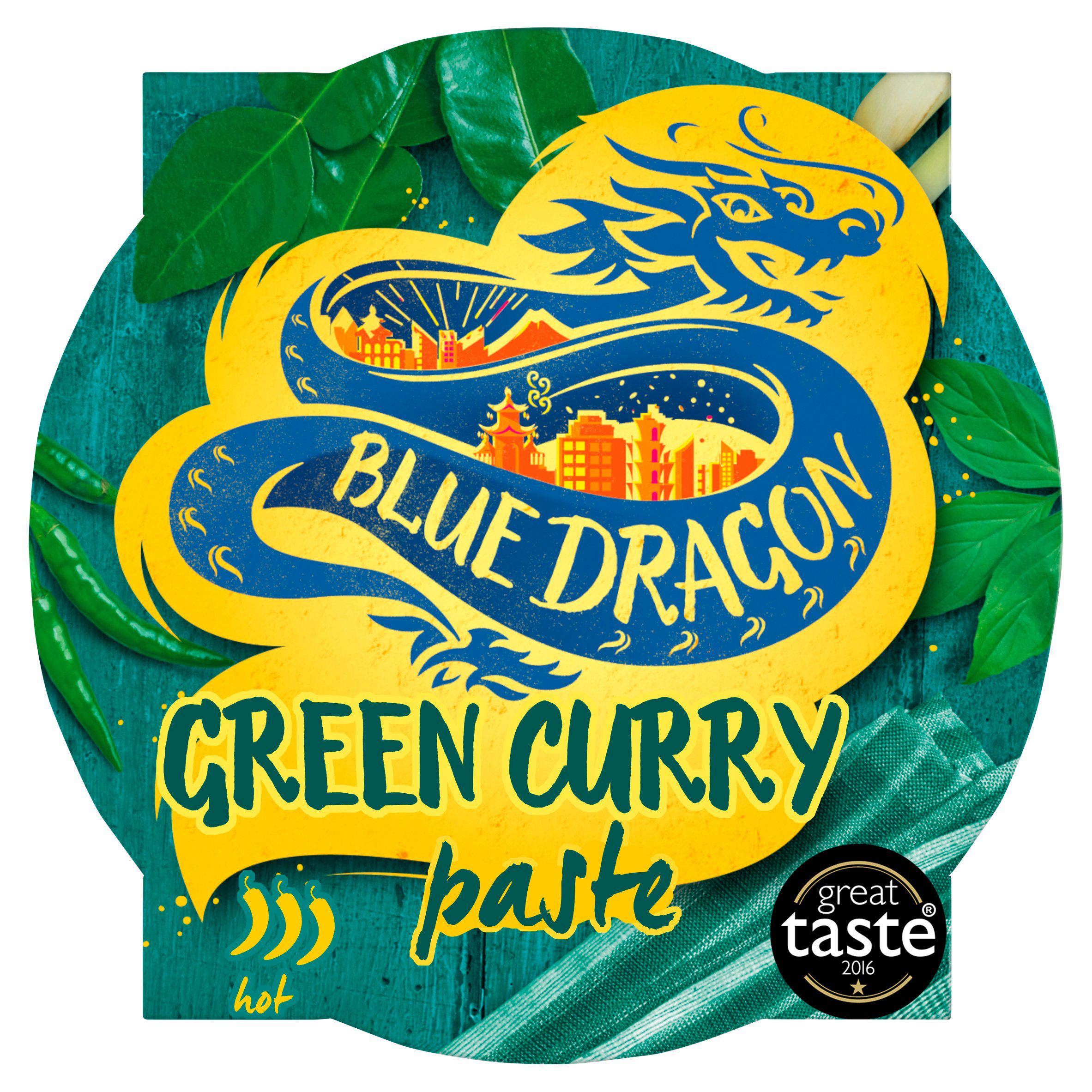 Blue Dragon Thai Green Curry Paste Pot 50g Indian Sainsburys   