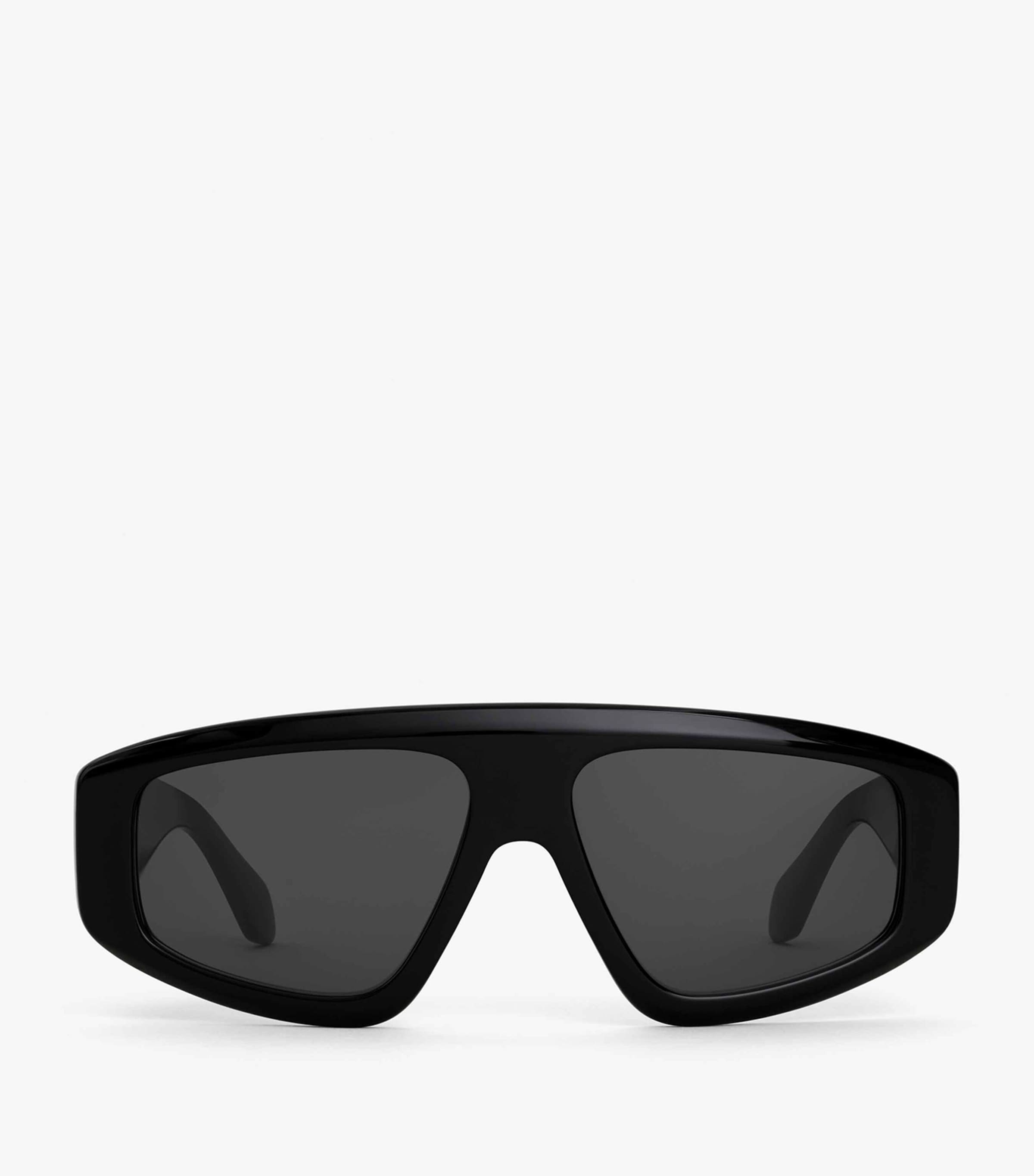 Alaïa acetate aviator mask sunglasses made in Italy - British product