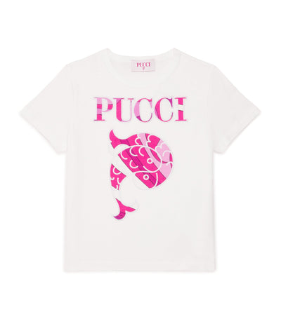 Harrods T-shirt graphique en coton PUCCI Junior (4-14 ans) - Acheter en ligne sur McGrocer