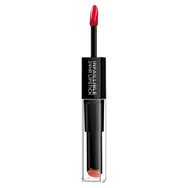 L'Oreal Paris Infallible 2 Step Lipstick Red, imported from the UK