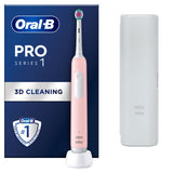 Oral-B Pro Series 1 Pink Electric Toothbrush, Designed By Braun GOODS ASDA   