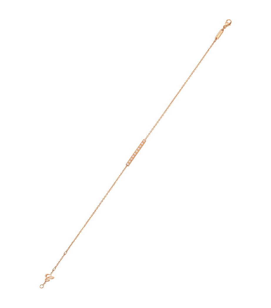 Chopard Ice Cube bracelet in rose gold with diamonds, imported from the UK