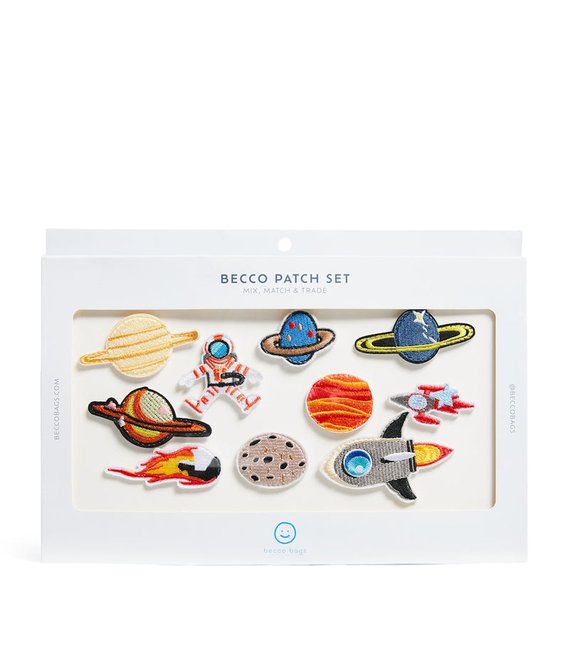Becco Bags set of 9 Out of This World II patches (British brand)