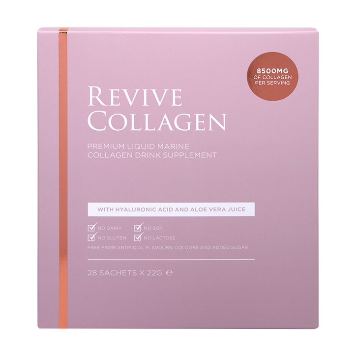 Revive Collagen Premium Liquid Marine Collagen Drink 8,500mgs 28 Sachets GOODS Holland&Barrett   