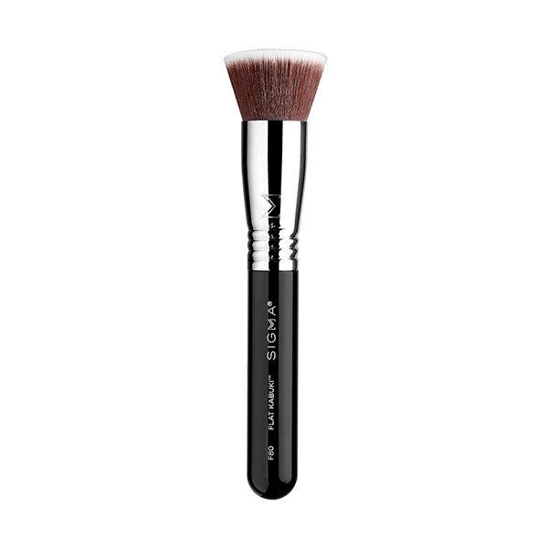 Sigma Beauty F80 flat kabuki brush for foundation application (British brand)