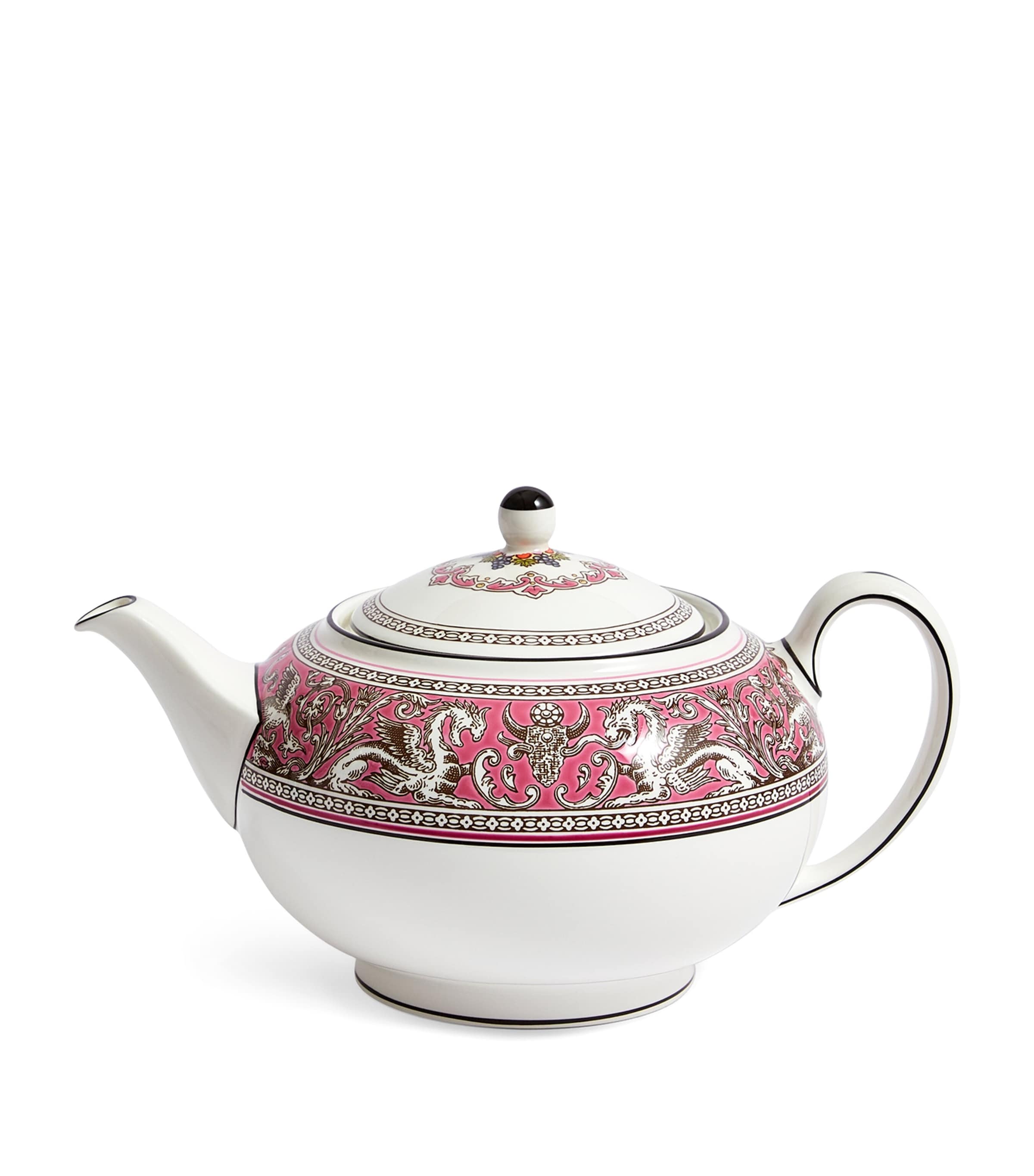 Wedgwood Florentine Fuchsia teapot 800ml (British brand)