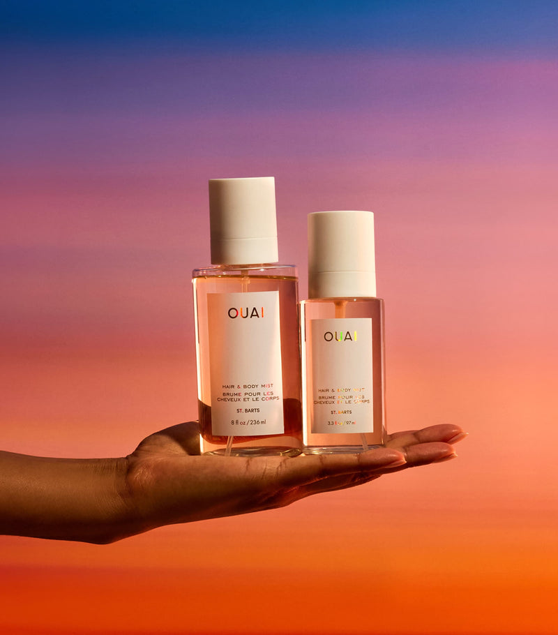 Ouai hair and body mist with dragon fruit and orange blossom scent 236ml, imported from the UK