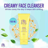 Sol Beauty creamy face cleanser 150ml with hyaluronic acid, UK version