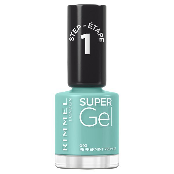 Rimmel Supergel 093 Peppermint Promise 12Ml GOODS Superdrug   