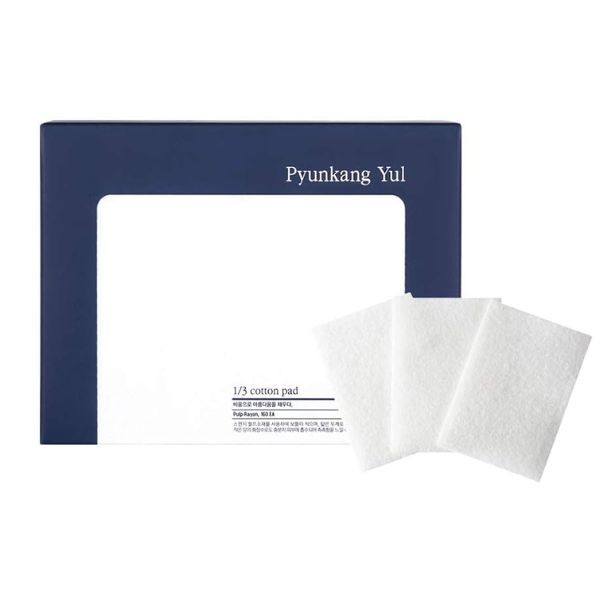 Pyunkang Yul 1/3 Cotton Pads 160 pcs, imported from the UK