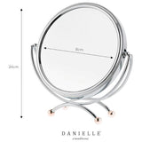 Danielle Creations magnifying mirror 20cm, imported from the UK