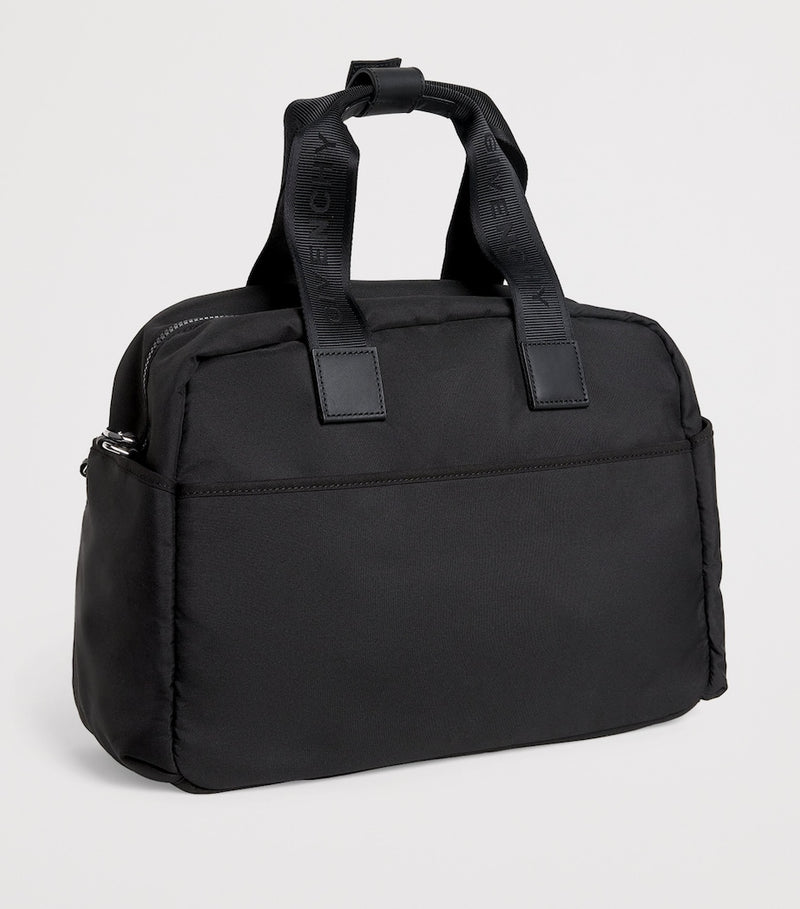 Givenchy kids canvas changing bag with embossed logo and accessories, 30x42x16cm, UK version