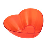 Heart Plastic Bowl - 21cm GOODS Sainsburys   