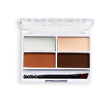 Revolution Relove Colour Cult Brow Palette Medium GOODS Superdrug   