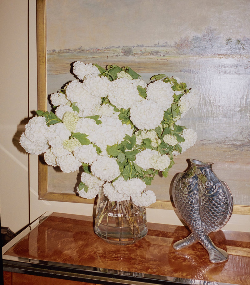 Christofle Graphik crystal vase 27cm - British product