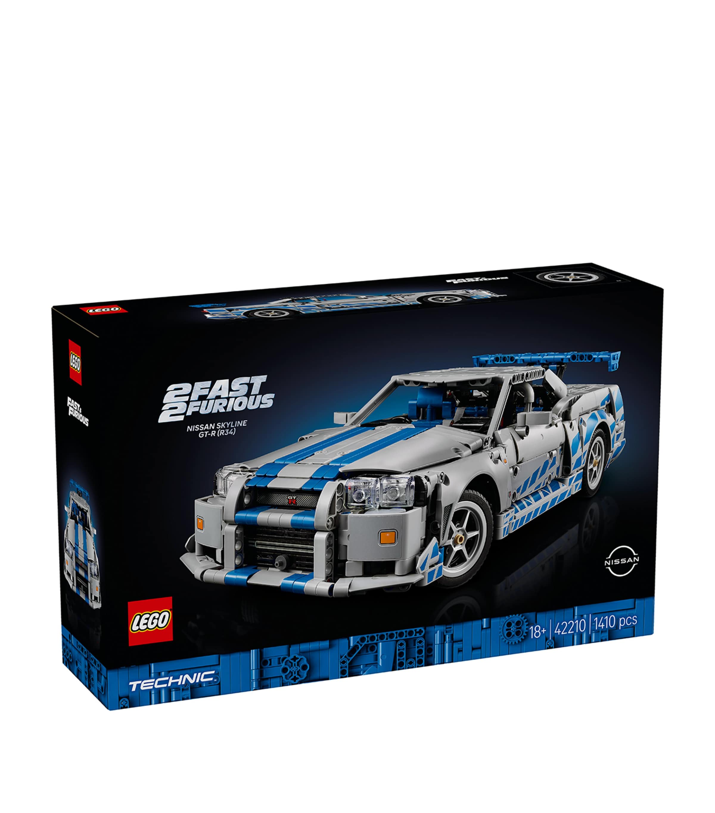 Lego 2 Fast 2 Furious Nissan Skyline GT-R building set, UK version