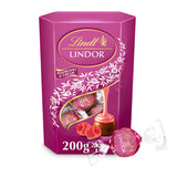 Lindt LINDOR RASPBERRY & CREAM 200g GOODS ASDA   