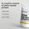 EXALT Madagascan Vanilla vegan protein powder - British product