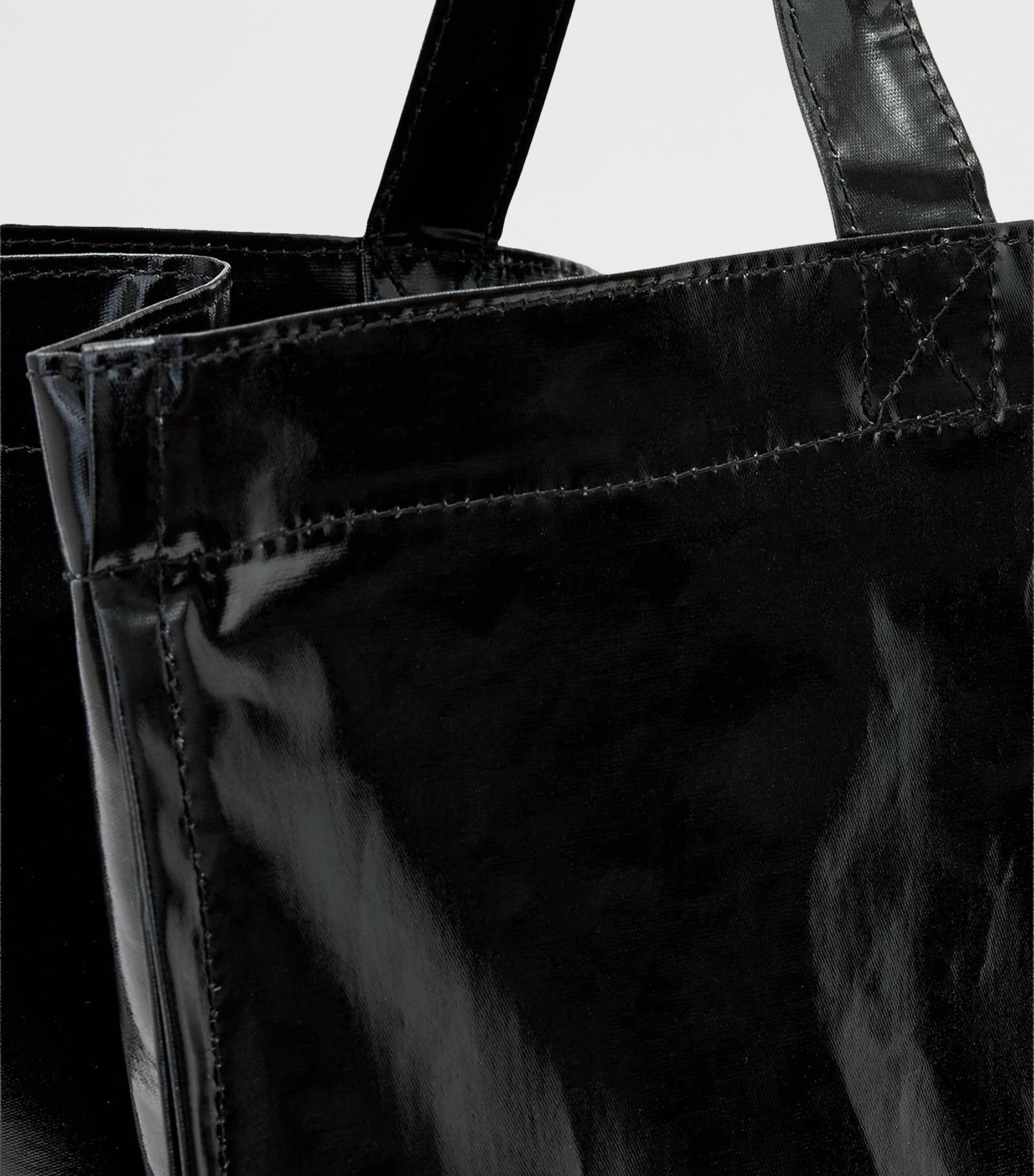 AllSaints large laminated tote bag in recycled polyester - British product
