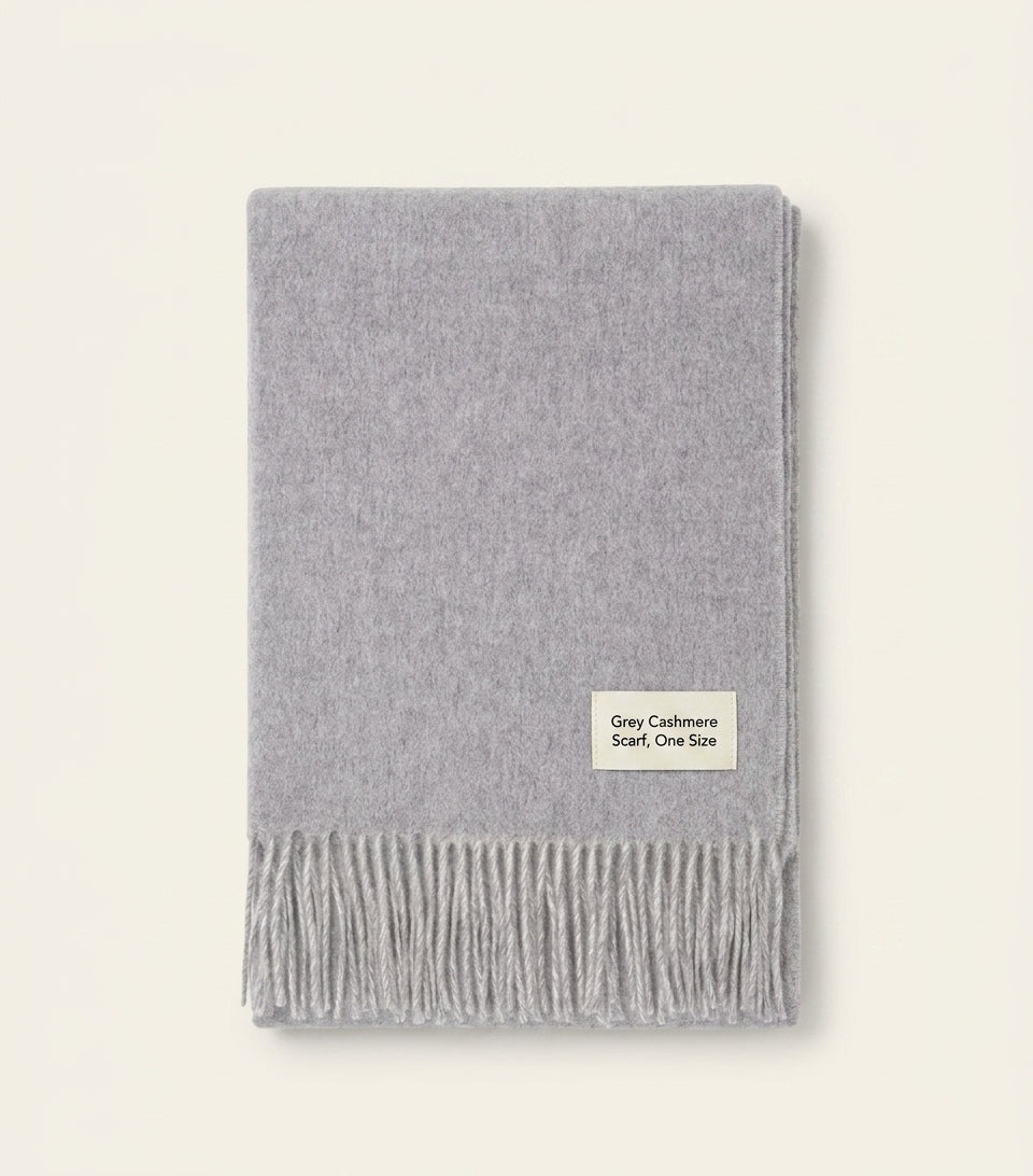 Prada logo cashmere scarf 180cm (British brand)