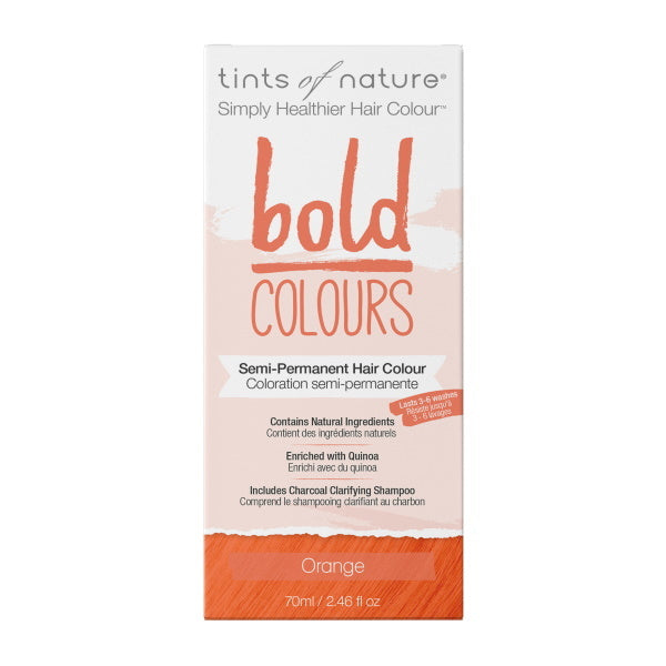 Tints of Nature Semi-Permanent Hair Bold Orange 70ml GOODS Superdrug   