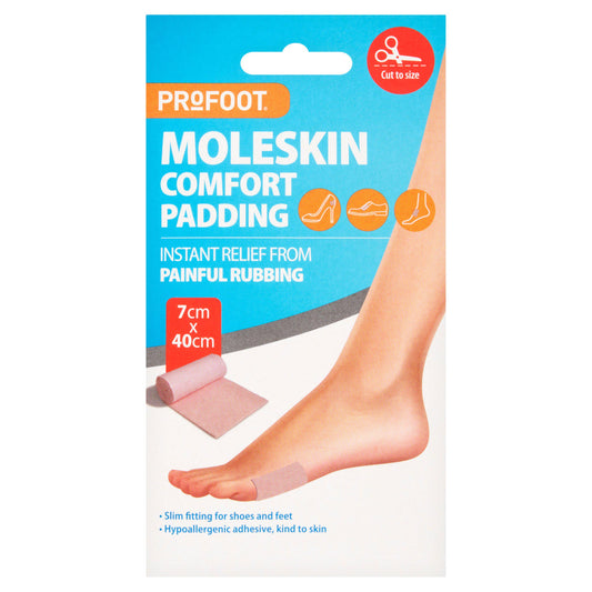 Profoot Moleskin Comfort Padding footcare Sainsburys   