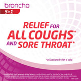 Broncho 5 in 1 Multi-Symptom Action Syrup 120ml (British brand)