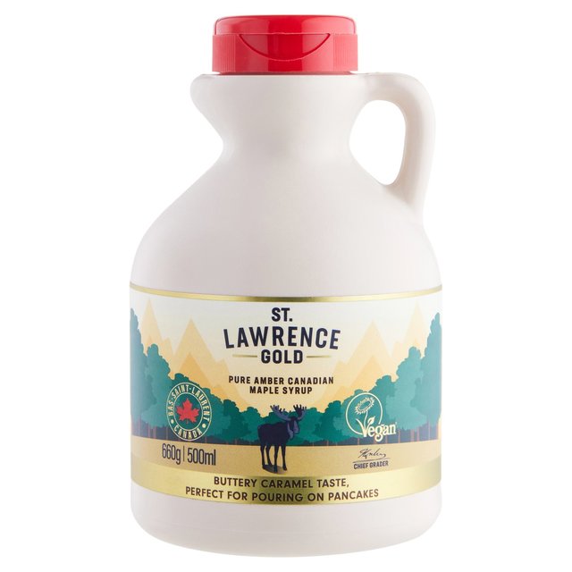 St Lawrence Gold Pure Maple Syrup Amber   500ml