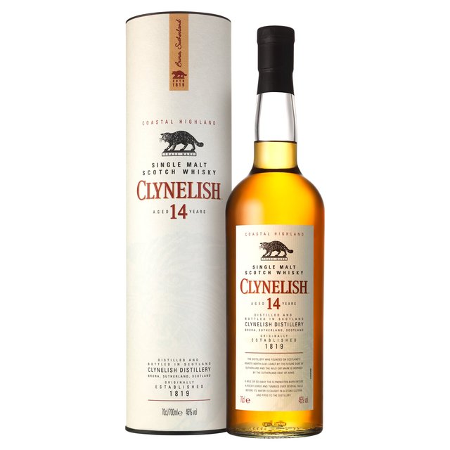 Clynelish 14 Year Old Single Malt Scotch Whisky   70cl