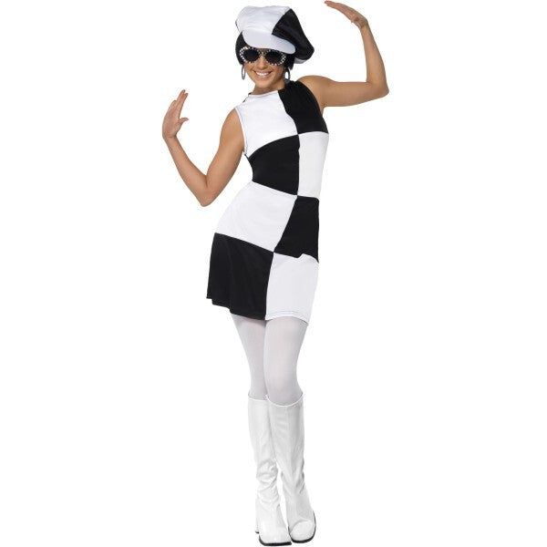 Smiffys 1960s party girl costume, imported from the UK